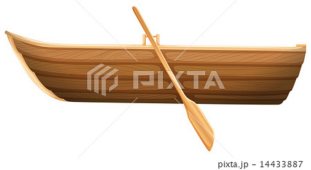 A wooden boat A wooden boat 14433887