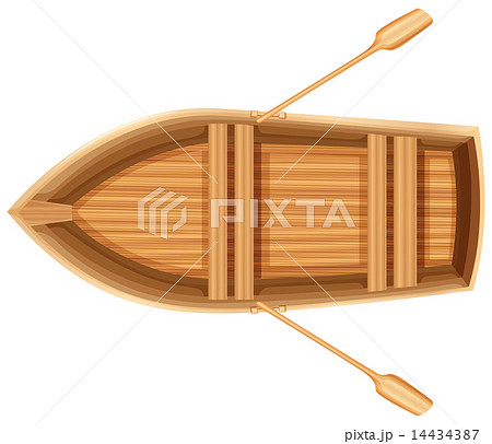 A topview of a boat A topview of a boat 14434387