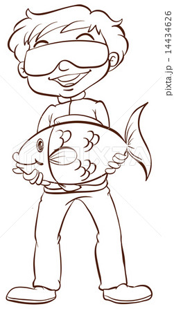 A man fishing 14434626