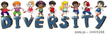 Kids with different nationalities 14435268