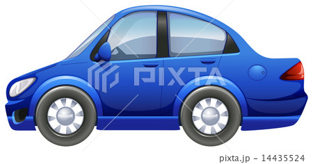 A blue vehicle 14435524
