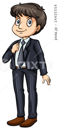 Man in a formal attire 14435554