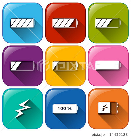 Battery icons 14436128