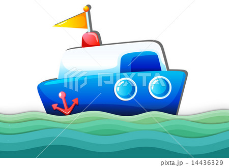 A ship at the ocean 14436329
