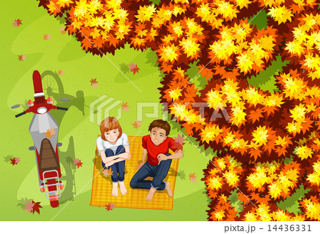 A couple at the park 14436331