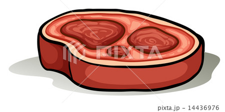 Sliced of a meat Sliced of a meat 14436976