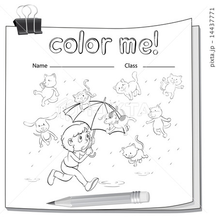 A worksheet with cats and dogs A worksheet with cats and dogs 14437771