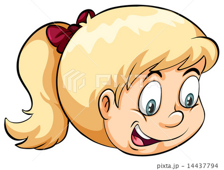 A head of a little girl 14437794
