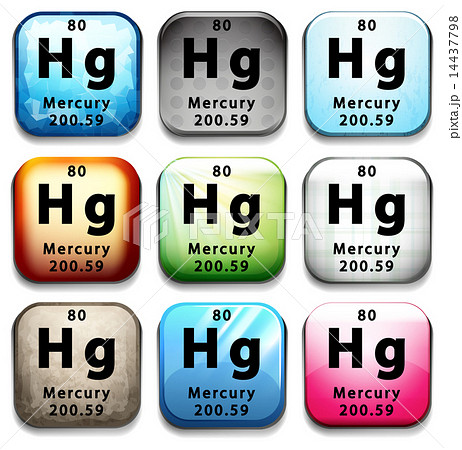 The chemical element Mercury 14437798