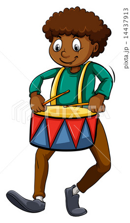 Man with a drum 14437913