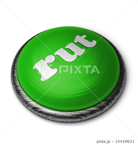 rut word on green button isolated on white rut word on green button isolated on white 14439631