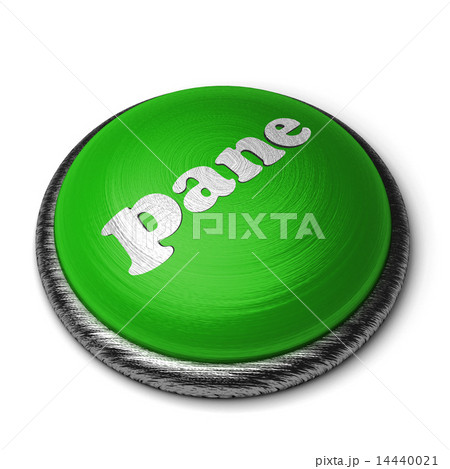 pane word on green button isolated on white pane word on green button isolated on white 14440021