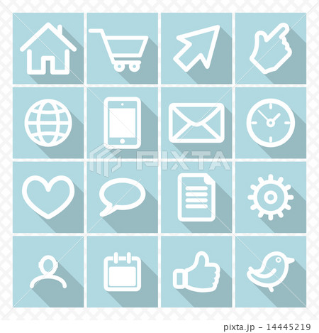 set icons with shadow set icons with shadow 14445219