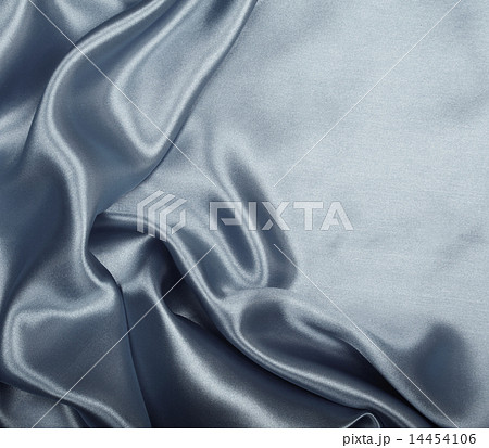 Smooth elegant grey silk as background 14454106