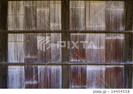 竹皮の壁 14454558