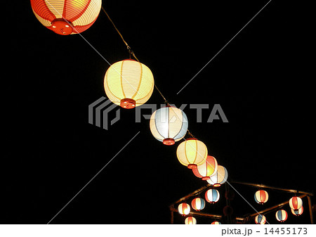 お祭（ちょうちん） 14455173