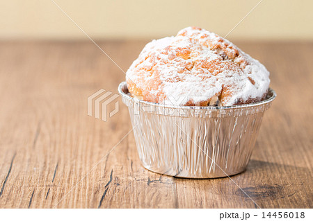 homemade muffins over wooden board selective focus 14456018