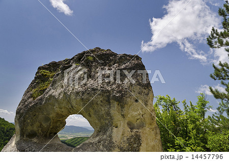 Strange Rock formation near the town of Shumen 14457796