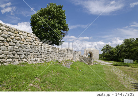 Ancient ruins of a medieval fortress Ancient ruins of a medieval fortress 14457805
