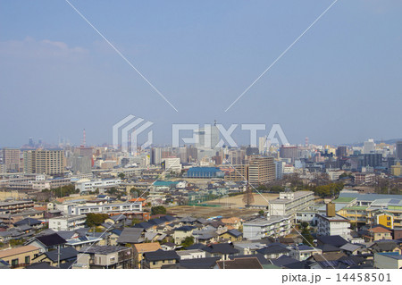 大分市　街並 14458501