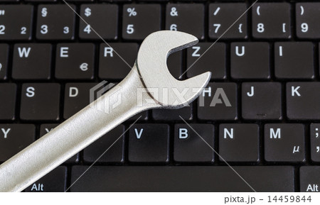 Wrench chrome and keyboard 14459844