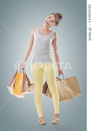Shopping girl Shopping girl 14460440