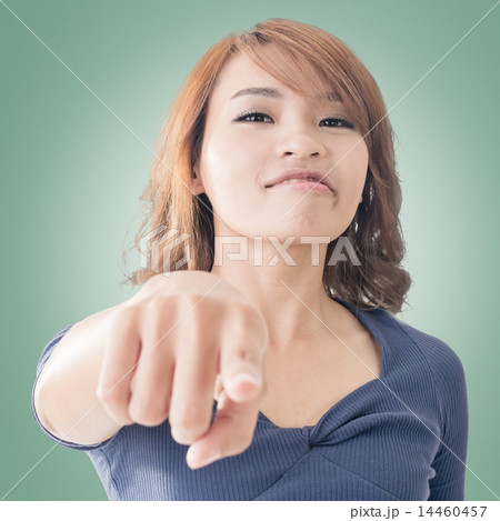 woman point at you woman point at you 14460457