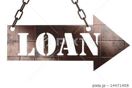 loan word on metal pointer 14471409
