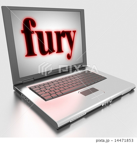 fury word on laptop fury word on laptop 14471853