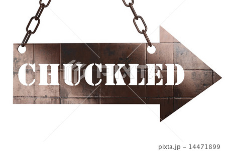 chuckled word on metal pointer 14471899