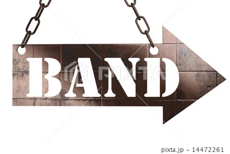 band word on metal pointer 14472261