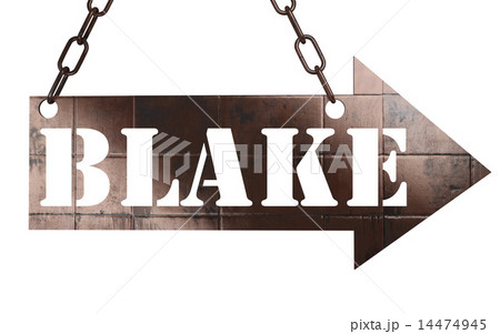 blake word on metal pointer blake word on metal pointer 14474945