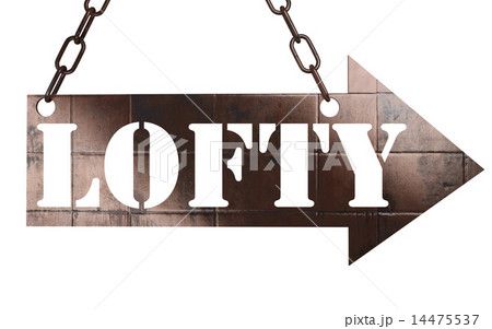 lofty word on metal pointer 14475537