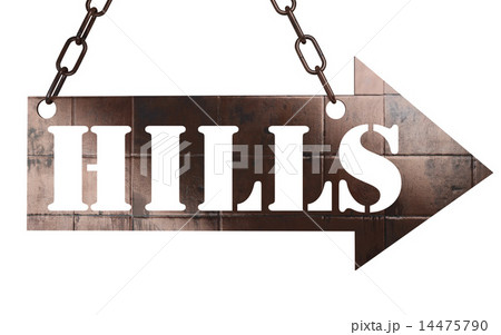 hills word on metal pointer hills word on metal pointer 14475790