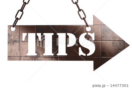 tips word on metal pointer 14477301