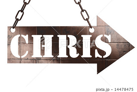 chris word on metal pointer chris word on metal pointer 14478475