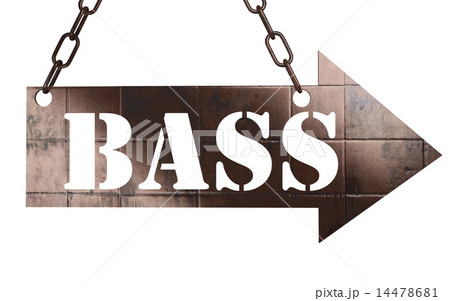 bass word on metal pointer bass word on metal pointer 14478681