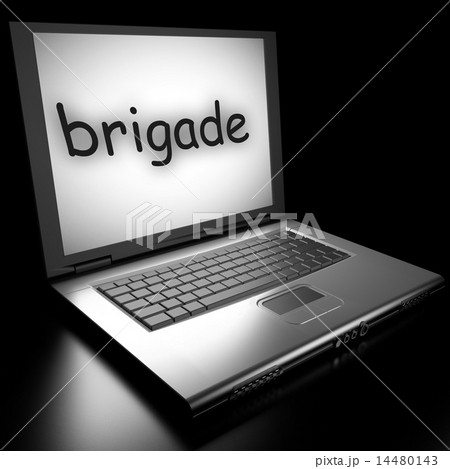 brigade word on laptop 14480143