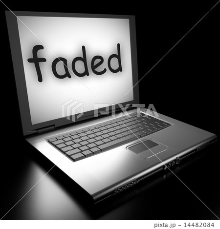 faded word on laptop faded word on laptop 14482084