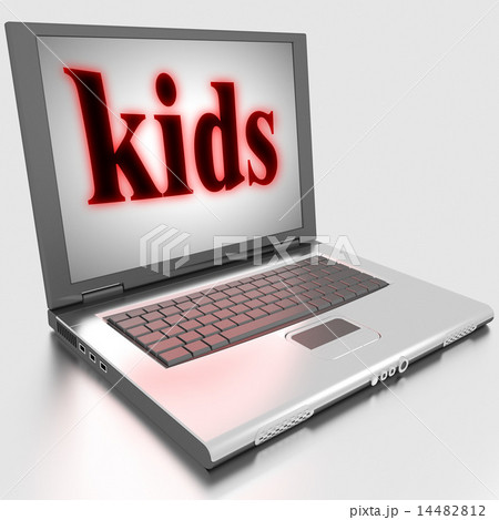 kids word on laptop kids word on laptop 14482812