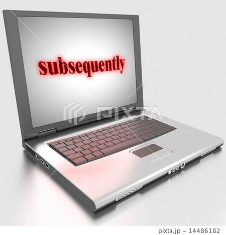 subsequently word on laptop 14486182