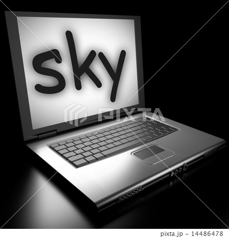 Word on laptop 14486478