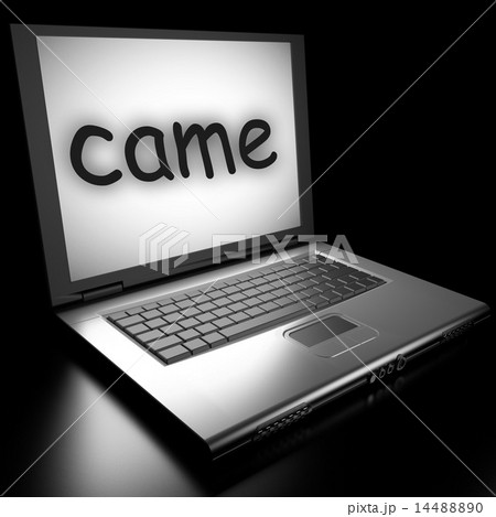came word on laptop 14488890