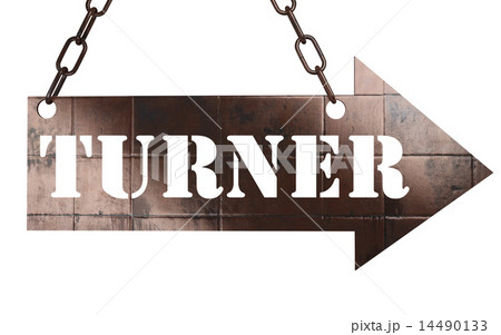 turner word on metal pointer 14490133