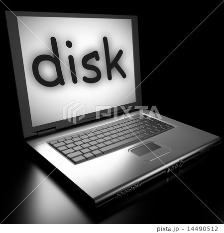 disk word on laptop 14490512