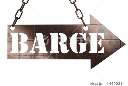 barge word on metal pointer barge word on metal pointer 14490814