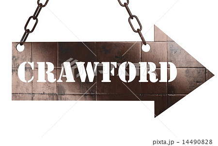 crawford word on metal pointer 14490828