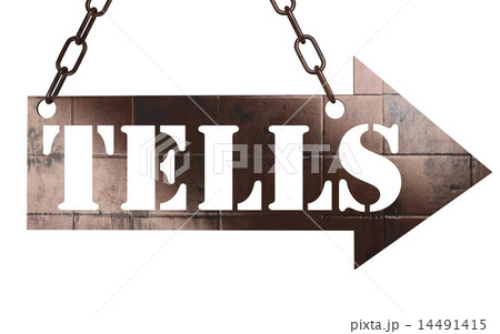 tells word on metal pointer tells word on metal pointer 14491415