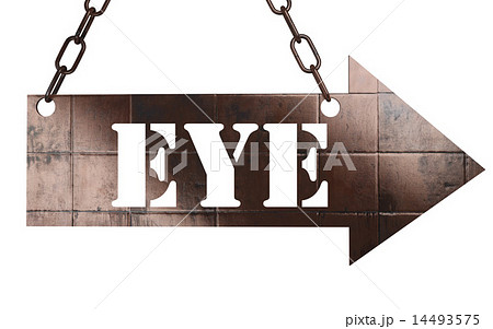 eye word on metal pointer eye word on metal pointer 14493575
