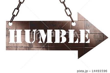 humble word on metal pointer 14493596